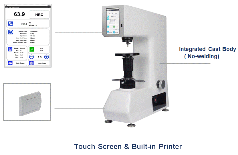 HRS-150 Digital Rockwell Hardness Tester( Touch Screen)  From China